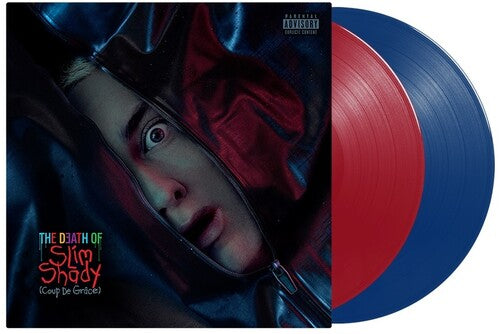 Eminem DEATH OF SLIM SHADY (COUP DE GRACE ) New Red/Blue Colored Vinyl 2 LP