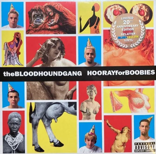 Bloodhound Gang HOORAY FOR BOOBIES New Sealed Limited Colored Vinyl Record 2 LP