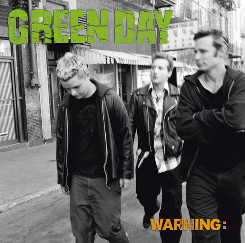 Green Day WARNING New Limited Edition Fluorescent Green Colored Vinyl Record LP