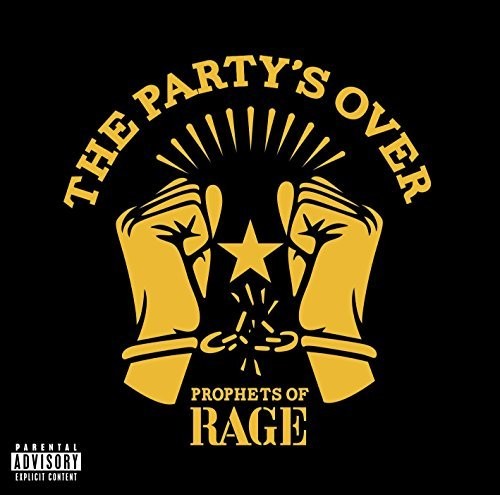 Prophets Of Rage THE PARTY'S OVER 180g +MP3s RSD 2016 New Red Colored Vinyl LP