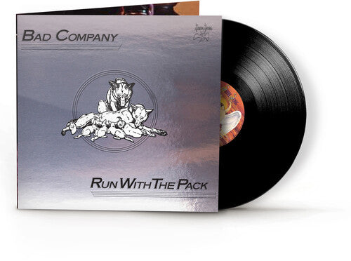 Bad Company RUN WITH THE PACK 50th Anniversary NEW LIMITED BLACK VINYL RECORD LP