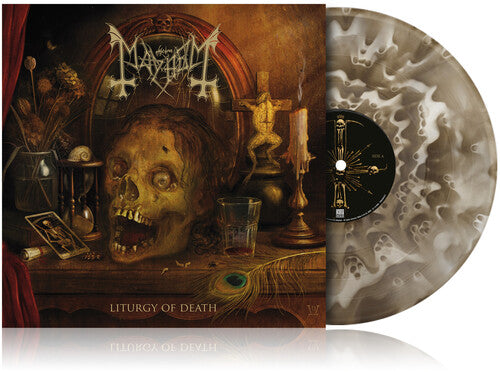 Mayhem LITURGY OF DEATH Limited Edition NEW GHOSTLY BLACK ICE COLORED VINYL LP