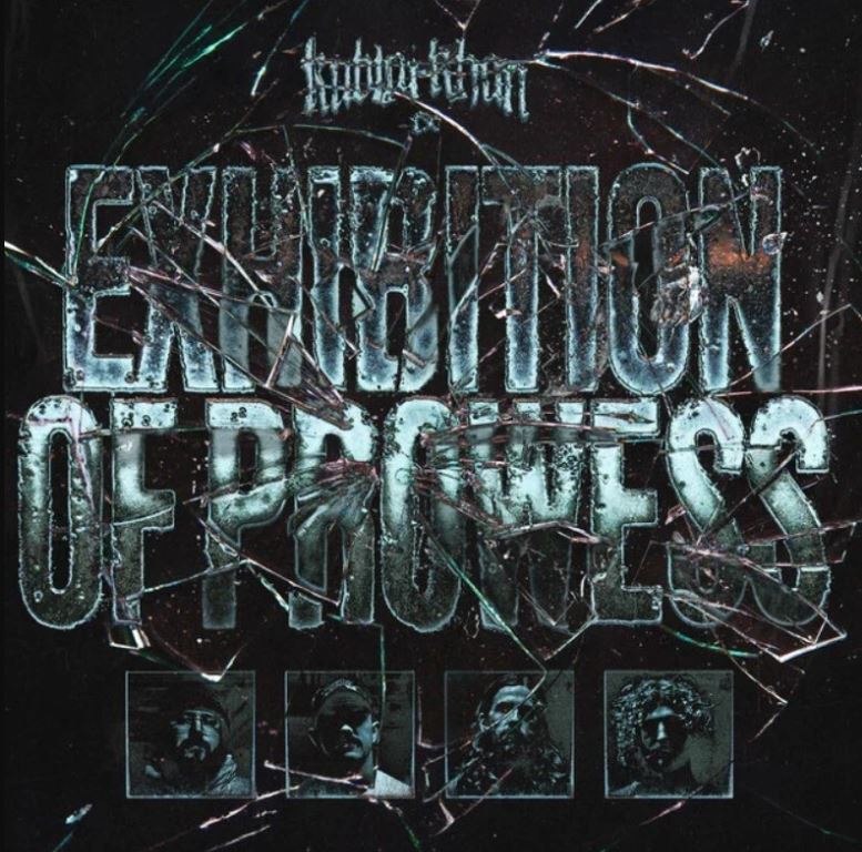 Kublai Khan Tx EXHIBITION OF PROWESS New Black/Silver/Blue Colored Vinyl LP