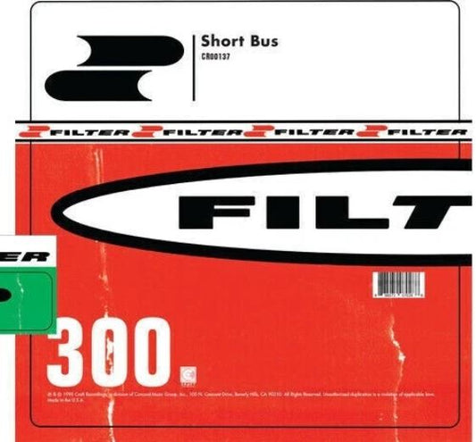 Filter SHORT BUS (RED) New Sealed Limited Edition Colored Vinyl Record LP