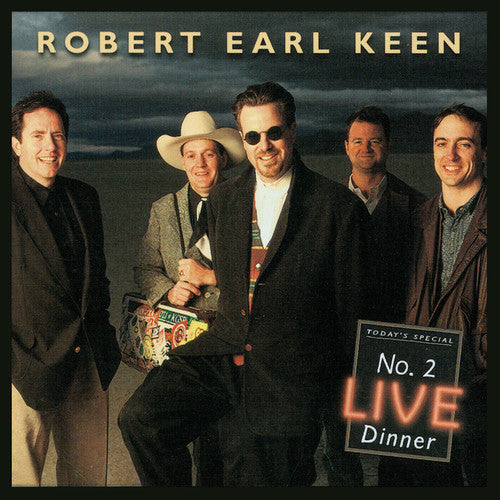 Robert Earl Keen NO. 2 LIVE DINNER Dualtone NEW SEALED BLACK VINYL RECORD 2 LP