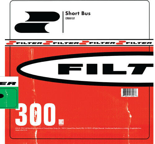 Filter SHORT BUS New Sealed Black Vinyl Record LP