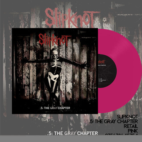 Slipknot .5: THE GRAY CHAPTER Limited Edition NEW SEALED PINK COLORED VINYL 2 LP