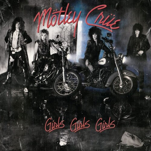 Motley Crue GIRLS, GIRLS, GIRLS New Sealed Black Vinyl Record LP