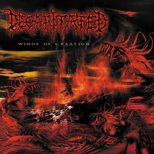 Decapitated WINDS OF CREATION New Red/Orange Merge Colored Vinyl Record LP