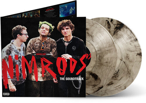 Nimrods THE SOUNDTRACK Green Day/Various NEW CLEAR/BLACK SMOKE COLORED VINYL 2LP