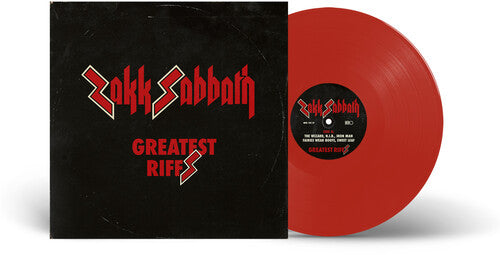 Zakk Sabbath GREATEST RIFFS (RED) Limited Indie Exclusive NEW COLORED VINYL LP