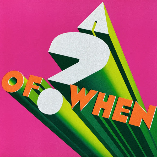 Panda Bear/Sonic Boom A ? OF WHEN Question NEW LIMITED PINK COLORED VINYL LP