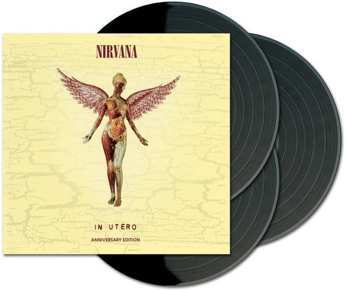 Nirvana IN UTERO (B0018958-01) 180g GEFFEN RECORDS New Sealed Vinyl Record 3 LP