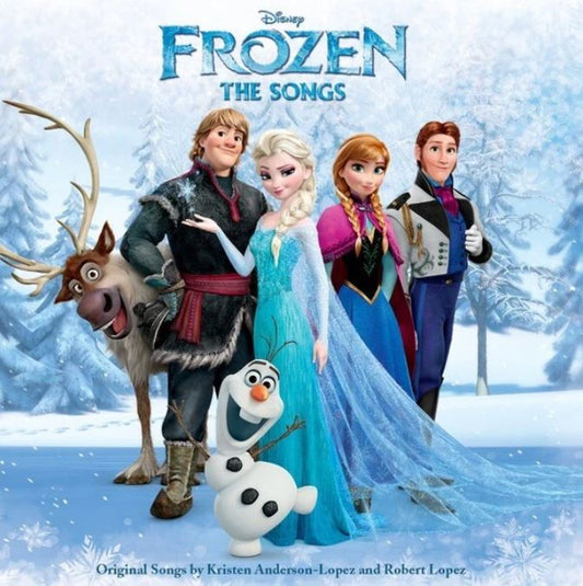 Frozen MOVIE SOUNDTRACK (50087313920) Disney SONGS MUSIC New Black Vinyl LP