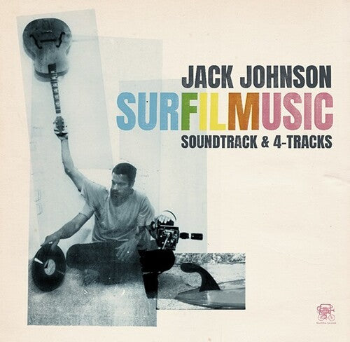 Jack Johnson SURFILMUSIC SOUNDTRACK & 4-TRACKS (BLUE) New Sealed Colored Vinyl Record 2 LP