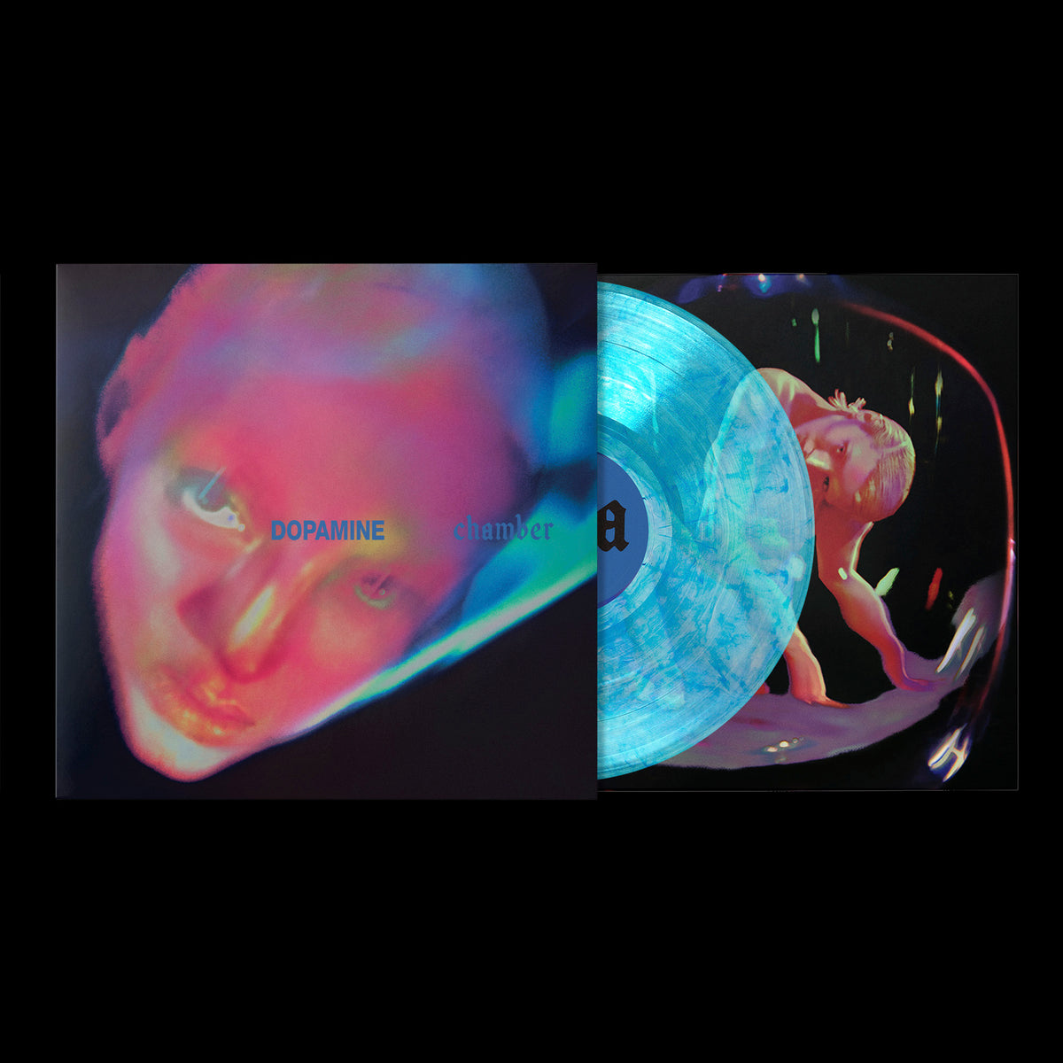 Fontaines D.C. DOPAMINE CHAMBER (IEX BLUE MARBLED) New Limited Colored Vinyl LP