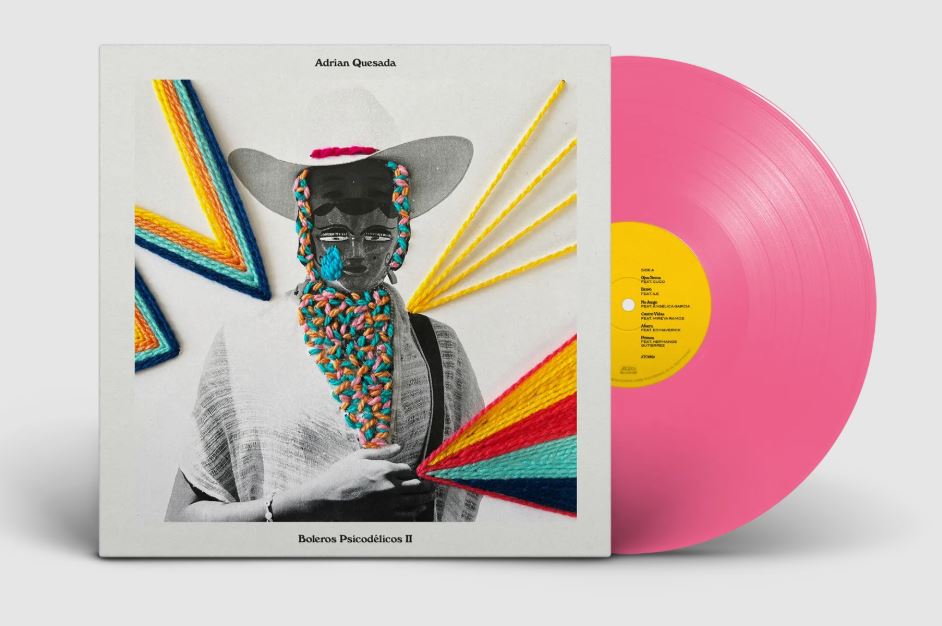 Adrian Quesada BOLEROS PSICODELICOS II (PINK) New Limited Colored Vinyl LP