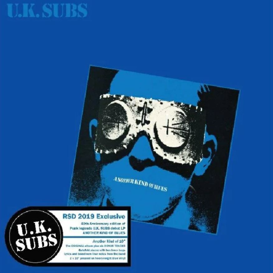 U.K. Subs ANOTHER KIND OF BLUES Limited Edition UK New Colored Vinyl 2 x 10"