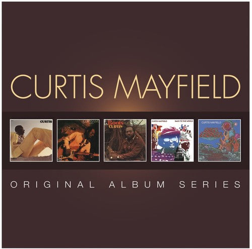 Curtis Mayfield ORIGINAL ALBUM SERIES Curtis ROOTS Back To The World NEW 5 CD
