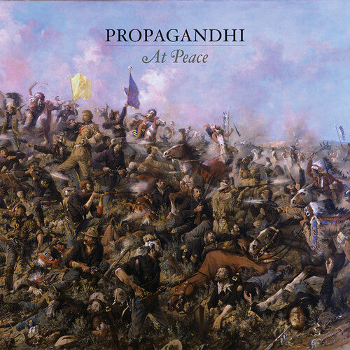 Propagandhi AT PEACE New Sealed Pink Colored Vinyl Record LP
