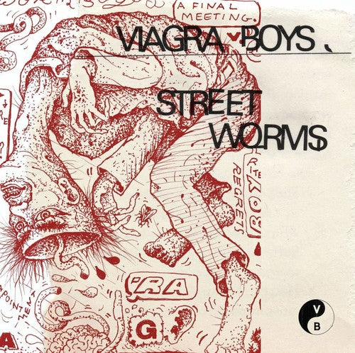 Viagra Boys STREET WORMS New Sealed Clear Vinyl Record LP