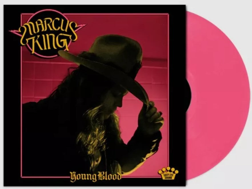The Marcus King Band YOUNG BLOOD New Limited Pink Colored Vinyl Record LP