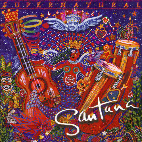 Santana SUPERNATURAL 150g New Sealed Black Vinyl Record 2 LP