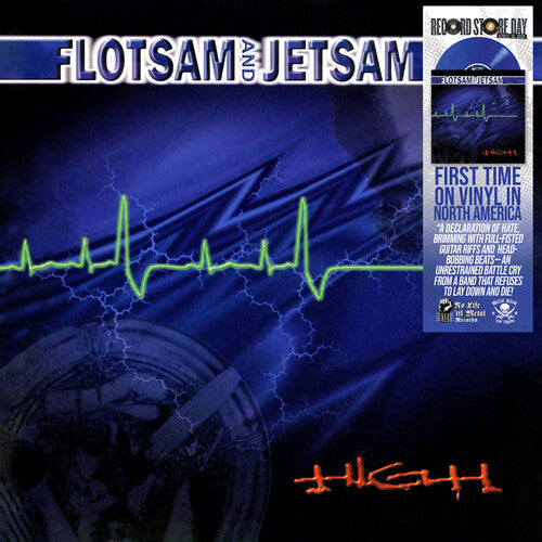 Flotsam & Jetsam HIGH Limited Edition RSD 2025 New Blue Colored Vinyl LP