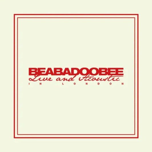 Beabadoobee LIVE & ACOUSTIC IN LONDON Limited RSD 2025 New Red Colored Vinyl LP