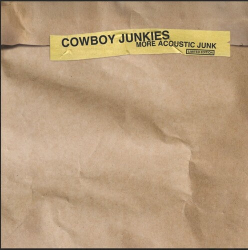 Cowboy Junkies MORE ACOUSTIC JUNK Limited RSD 2025 New Yellow Colored Vinyl LP