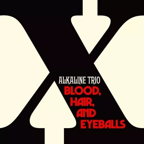 Alkaline Trio Blood Hair And Eyeballs BLACK/WHITE LP
