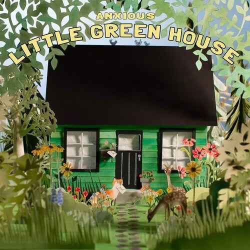 Anxious Little Green House PEACH SWIRL LP