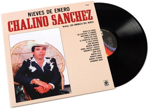 Chalino Sanchez NIEVES DE ENERO 140g REMASTERED New Sealed Black Vinyl Record LP