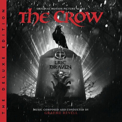 The Crow ORIGINAL MOVIE SCORE (DELUXE EDITION) New Black Vinyl Record 2 LP