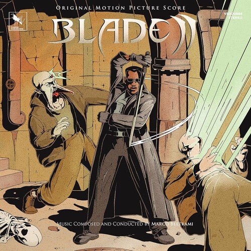 Blade II ORIGINAL MOVIE SCORE Marco Beltrami NEW SPLATTER COLORED VINYL 2 LP