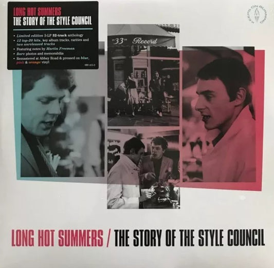 Style Council LONG HOT SUMMERS / STORY OF New Sealed Colored Vinyl Record 3 LP