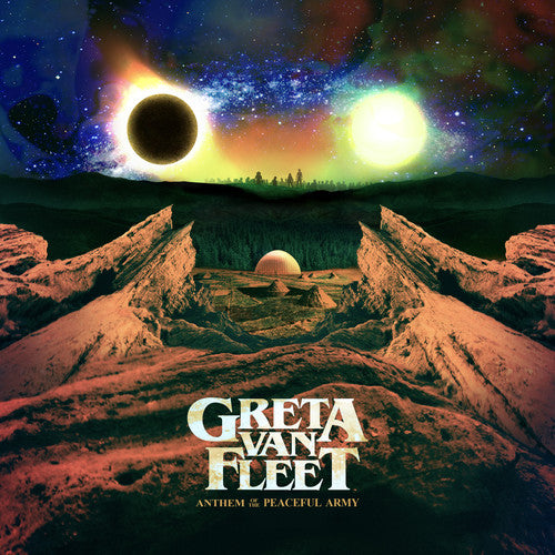Greta Van Fleet ANTHEM OF THE PEACEFUL ARMY New Sealed Black Vinyl Record LP