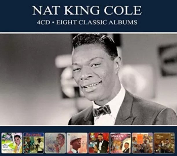 Nat King Cole EIGHT (8) CLASSIC CHRISTMAS ALBUMS Very Thought Of You NEW 4 CD