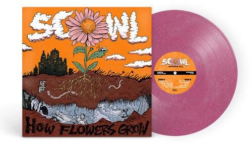 Scowl HOW FLOWERS GROW Limited Edition NEW SEALED VIOLET COLORED VINYL LP