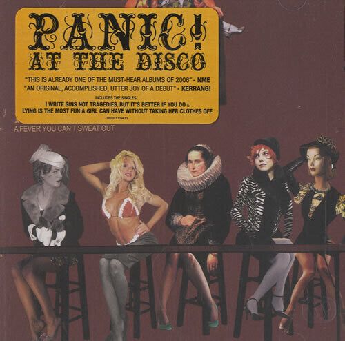 Panic! At The Disco A FEVER YOU CAN'T SWEAT OUT New Sealed CD