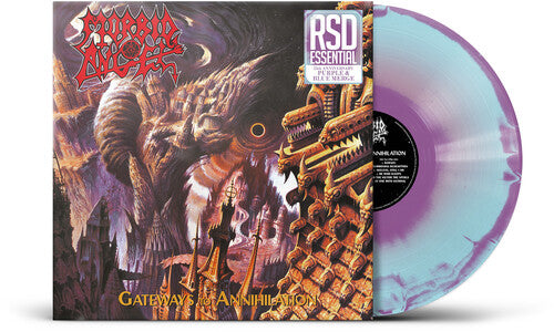 Morbid Angel GATEWAYS TO ANNIHILATION New Limited Purple/Blue Colored Vinyl LP
