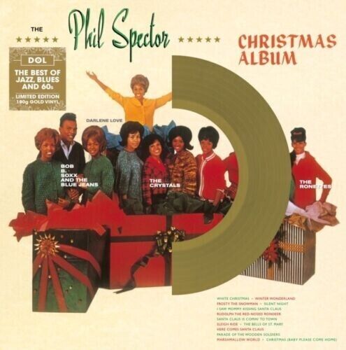 Various Artists PHIL SPECTOR CHRISTMAS ALBUM Holiday NEW GOLD COLORED VINYL LP