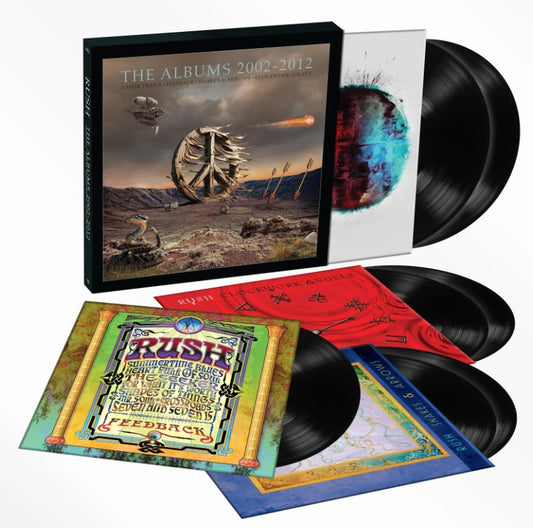 Rush THE ALBUMS 2002-2012 New Sealed Black Vinyl Record 7 LP Box Set