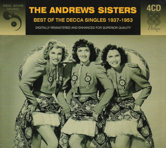 Andrews Sisters BEST OF THE DECCA SINGLES 1937-1953 New Sealed 4 CD