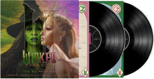 Wicked: For Good MOVIE SOUNDTRACK Stephen Schwartz NEW SEALED BLACK VINYL 2 LP