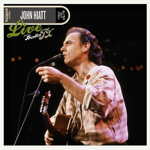 John Hiatt LIVE FROM AUSTIN TX New Sealed Colored Vinyl Record 2 LP
