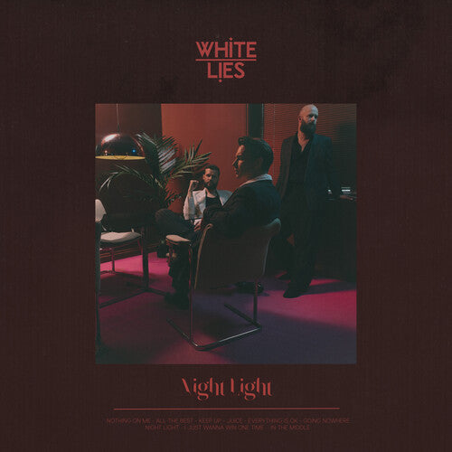 White Lies NIGHT LIGHT Limited Edition NEW SEALED CLEAR VINYL RECORD LP
