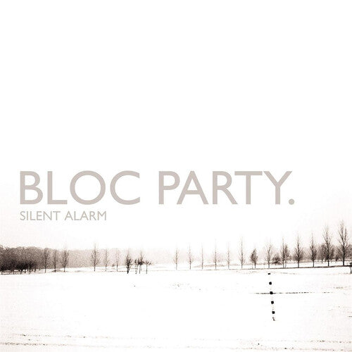 Bloc Party SILENT ALARM 20th Anniversary NEW WHITE COLORED VINYL RECORD LP