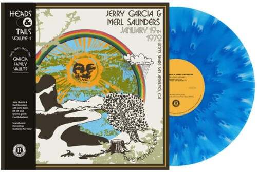Jerry Garcia HEADS & TAILS VOL. 1 New Limited Edition Colored Vinyl Record LP