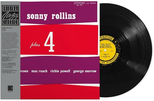 Sonny Rollins PLUS 4 180g ORIGINAL JAZZ CLASSICS SERIES New Black Vinyl LP
